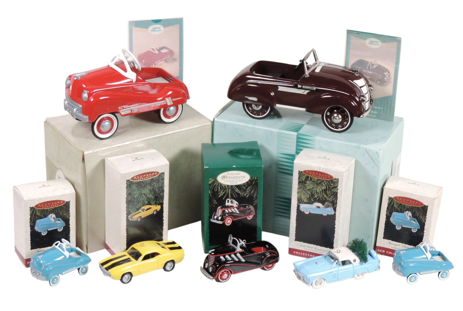 Hallmark Ornaments (7), 1969 Chevrolet Camaro-1995 Collector's Series, Kiddie Car Classics-1994... (1 of 1)
