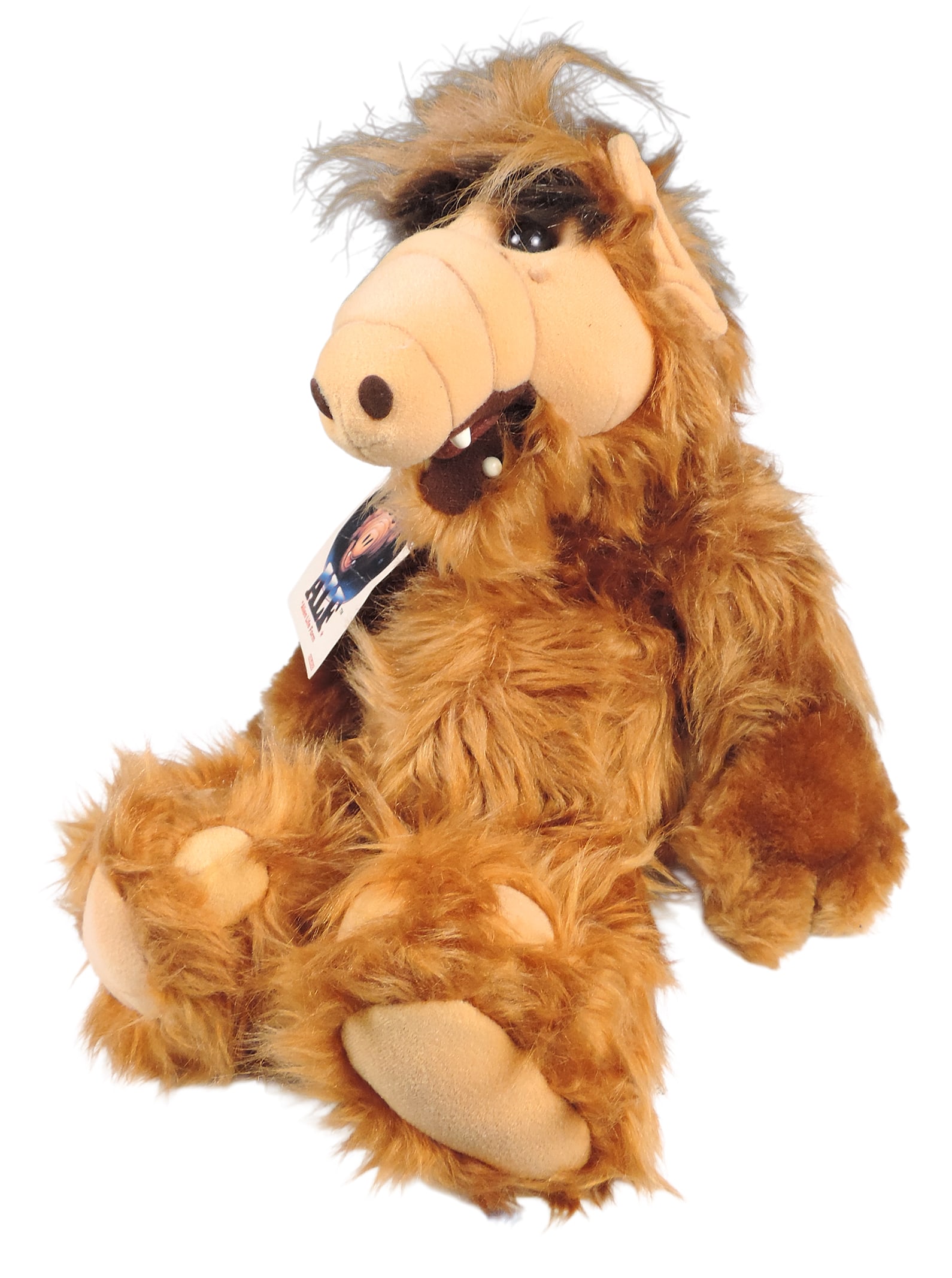 Alf-Alien Life Form Plush Toy, orig tag, 1986 Alien Productions, Coleco Industries, Inc., Exc cond, - 2