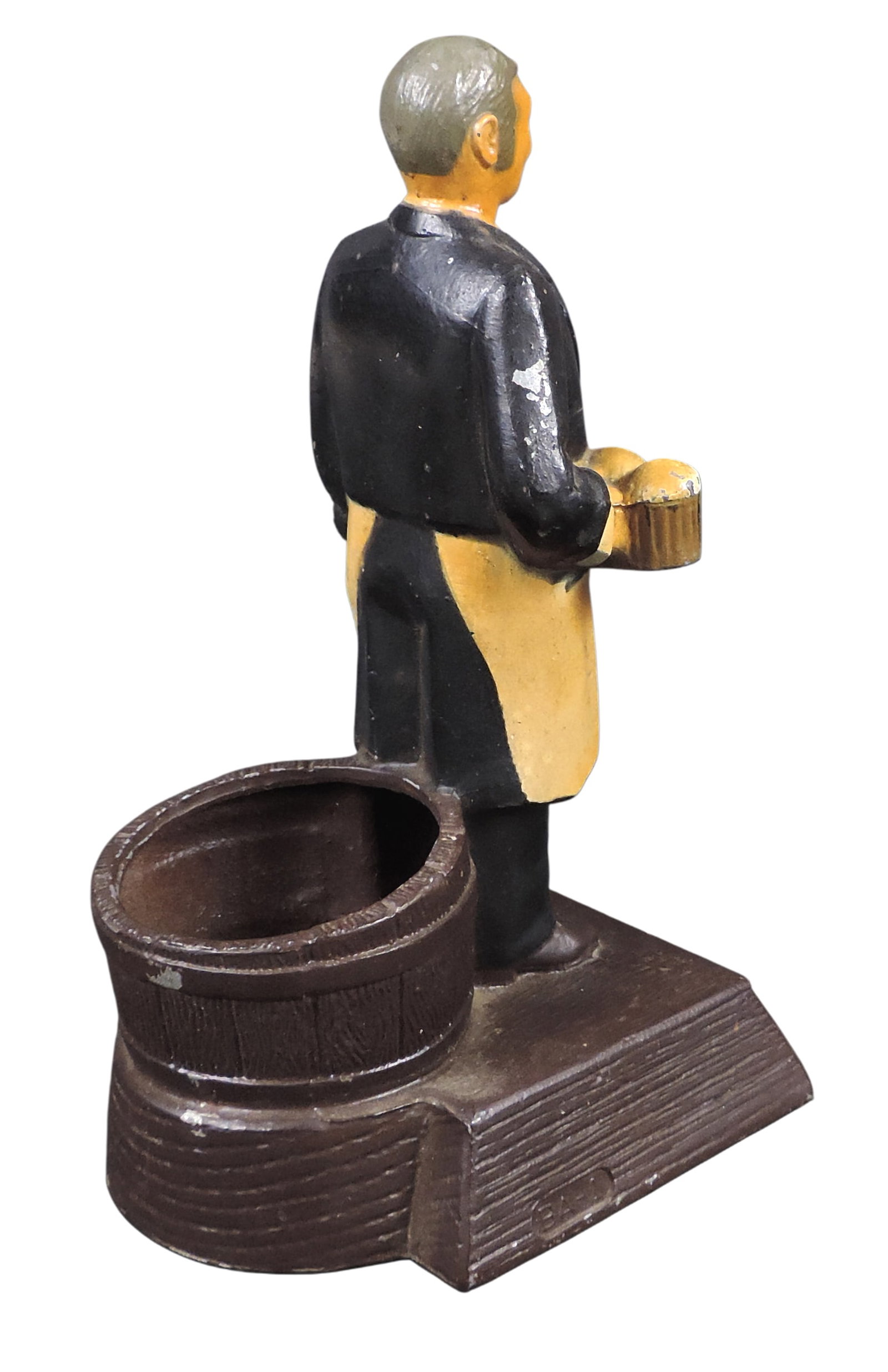 Schmidt's Beer of Philadelphia Bartender Bar Caddy, metal, c. mid 1900s, VG cond w/age-related wear - 2