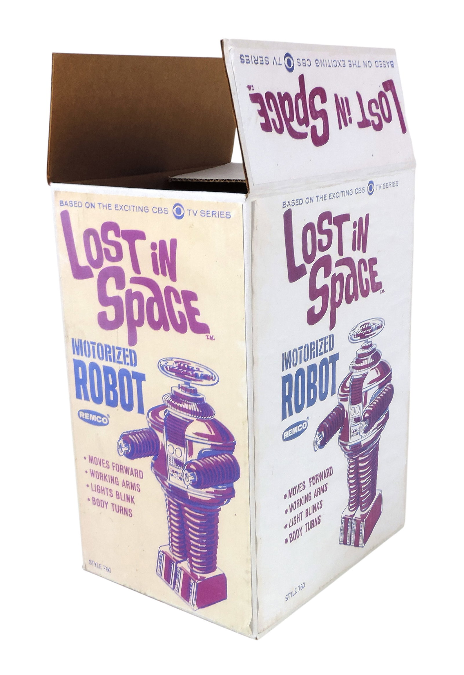 Lost In Space, Planet Robot & Frankenstein Empty Boxes, Frankenstein has plastic covering, Lost i... - 4