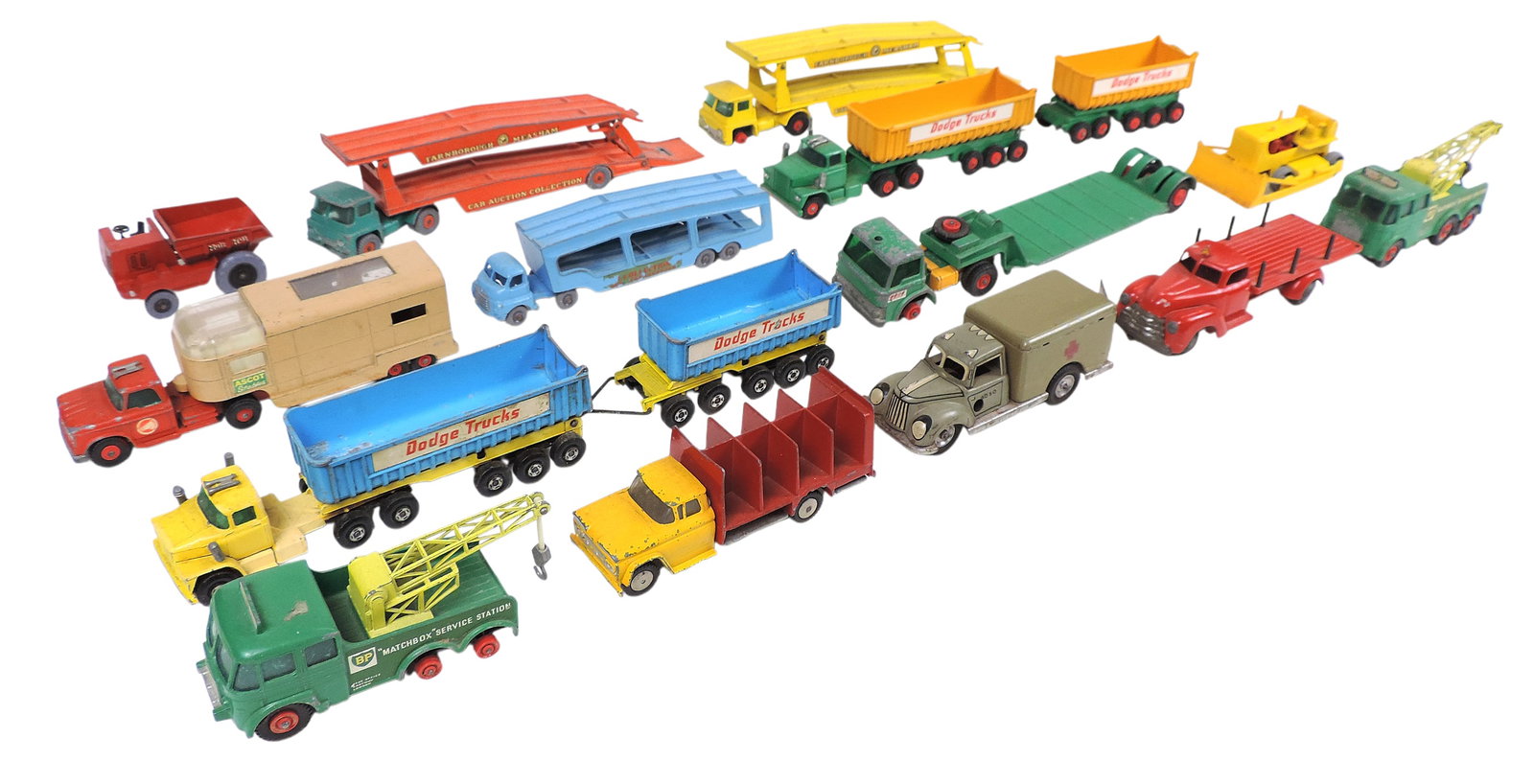 Toy Scale Models (14), includes several Matchbox Series by Lesney, made in England, Tekno, Denmark, - 2