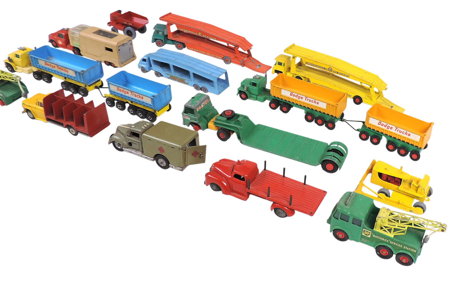 Toy Scale Models (14), includes several Matchbox Series by Lesney, made in England, Tekno, Denmark, - 3