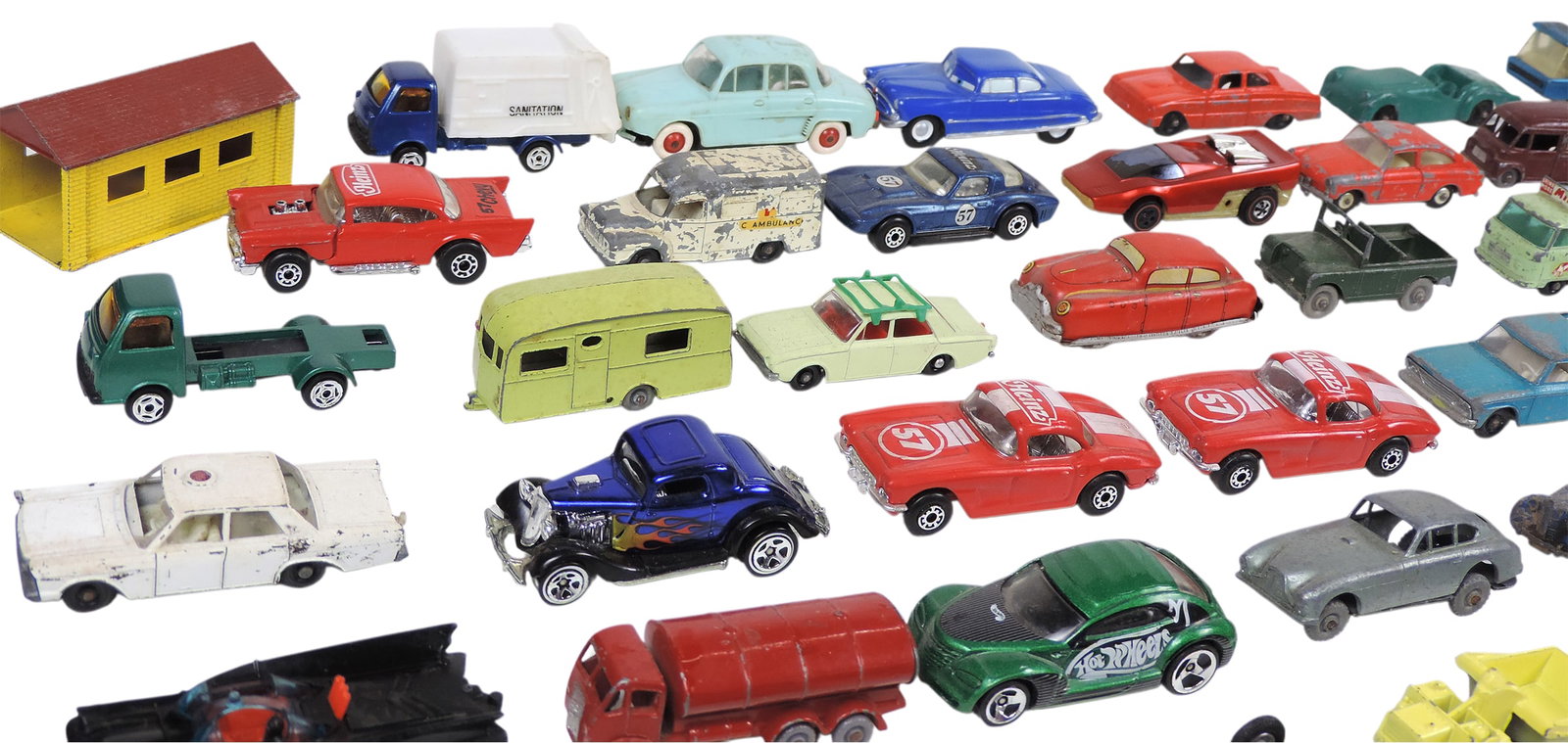 Toy Scale Models (40+), includes several Matchbox Series by Lesney, made in England, Hot Wheels, ... - 6