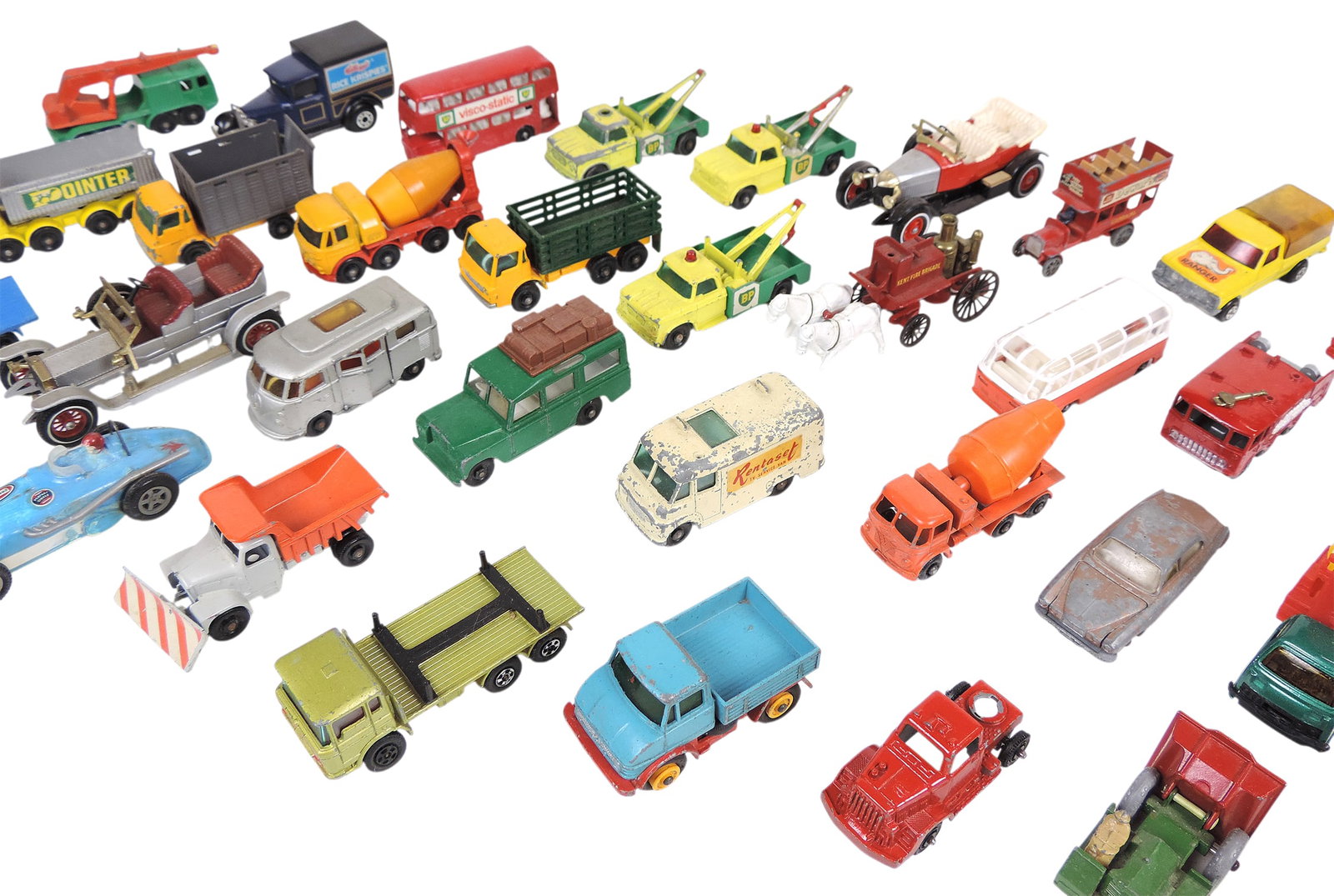 Toy Scale Models (40+), includes several Matchbox Series by Lesney, made in England, Tomica, made... - 4