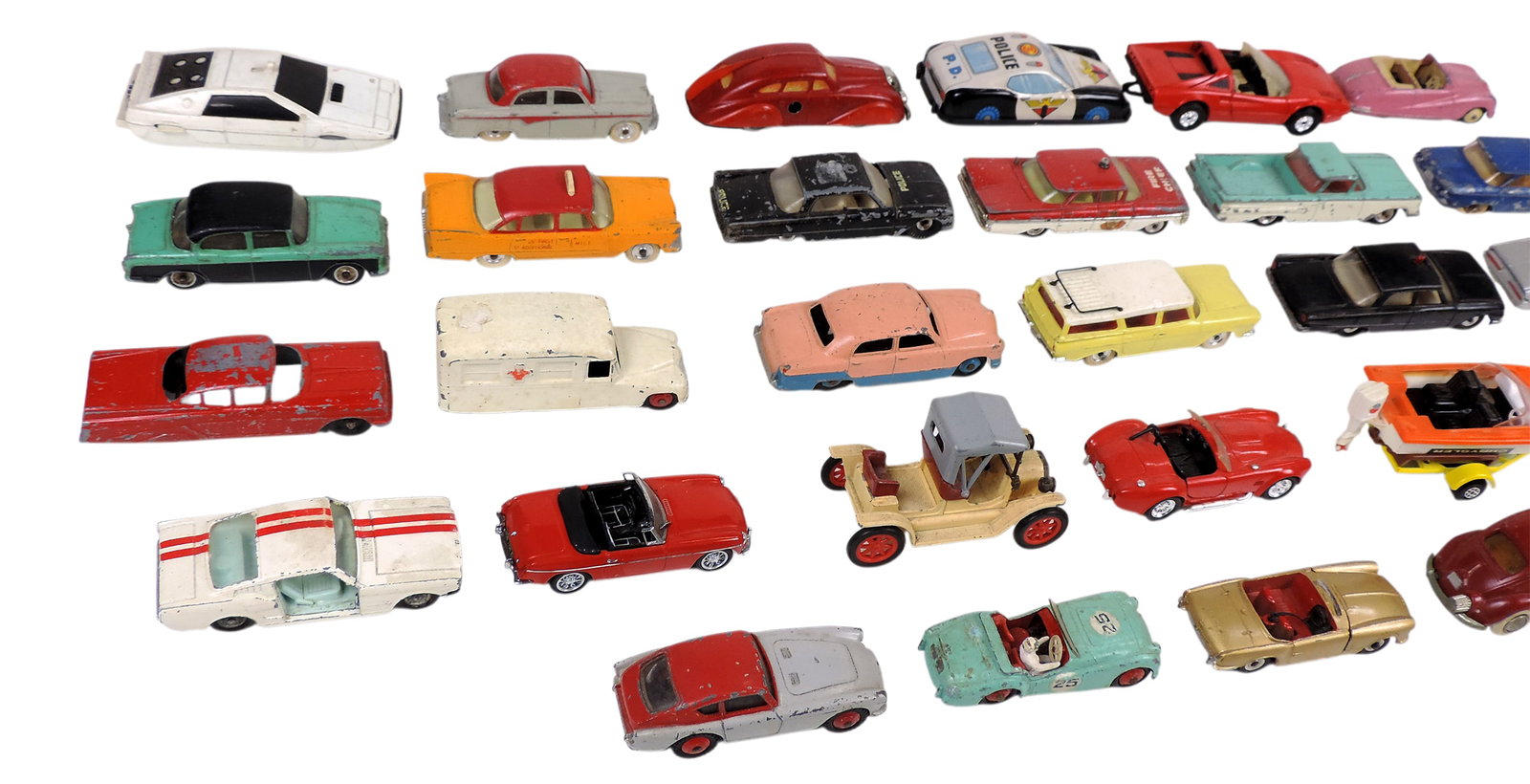 Toy Scale Models (28), includes Matchbox, made in England, Schuco, made in West Germany, Gorgi To... - 2