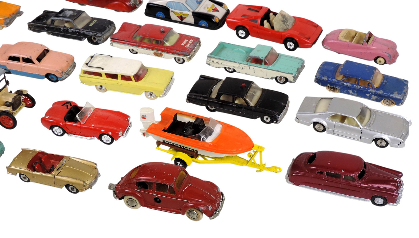 Toy Scale Models (28), includes Matchbox, made in England, Schuco, made in West Germany, Gorgi To... - 3