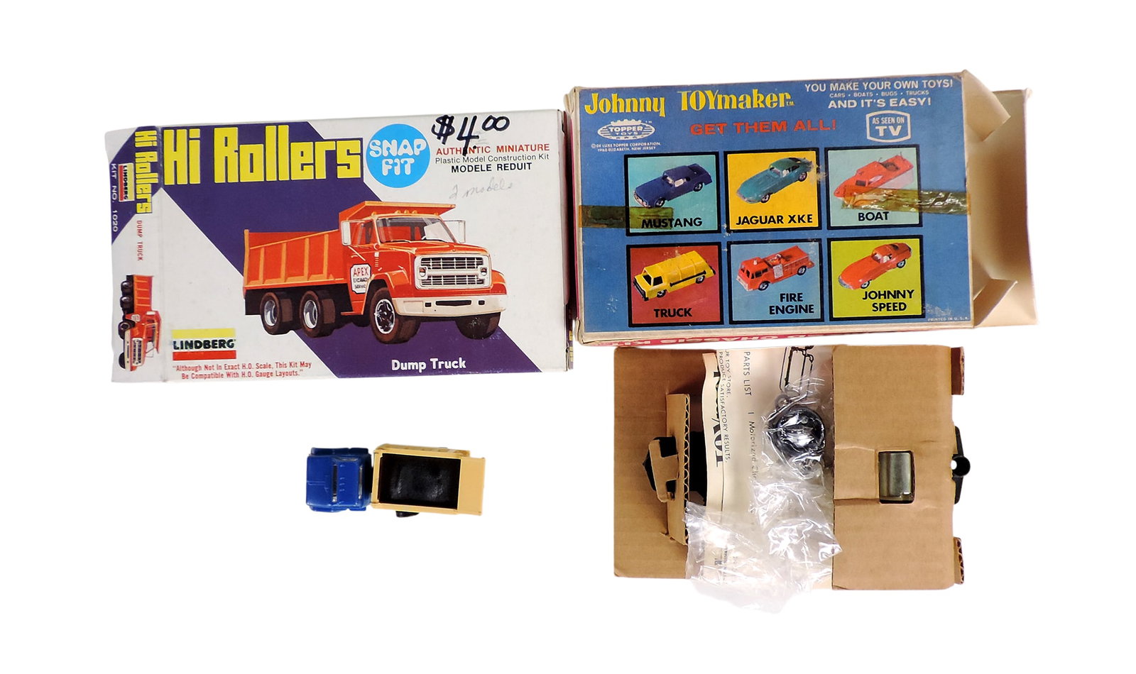 Toy Scale Model Kits (11), includes ProBuilder Formula Racer, 1966 Mercer, Predicta, Dodge Little... - 5