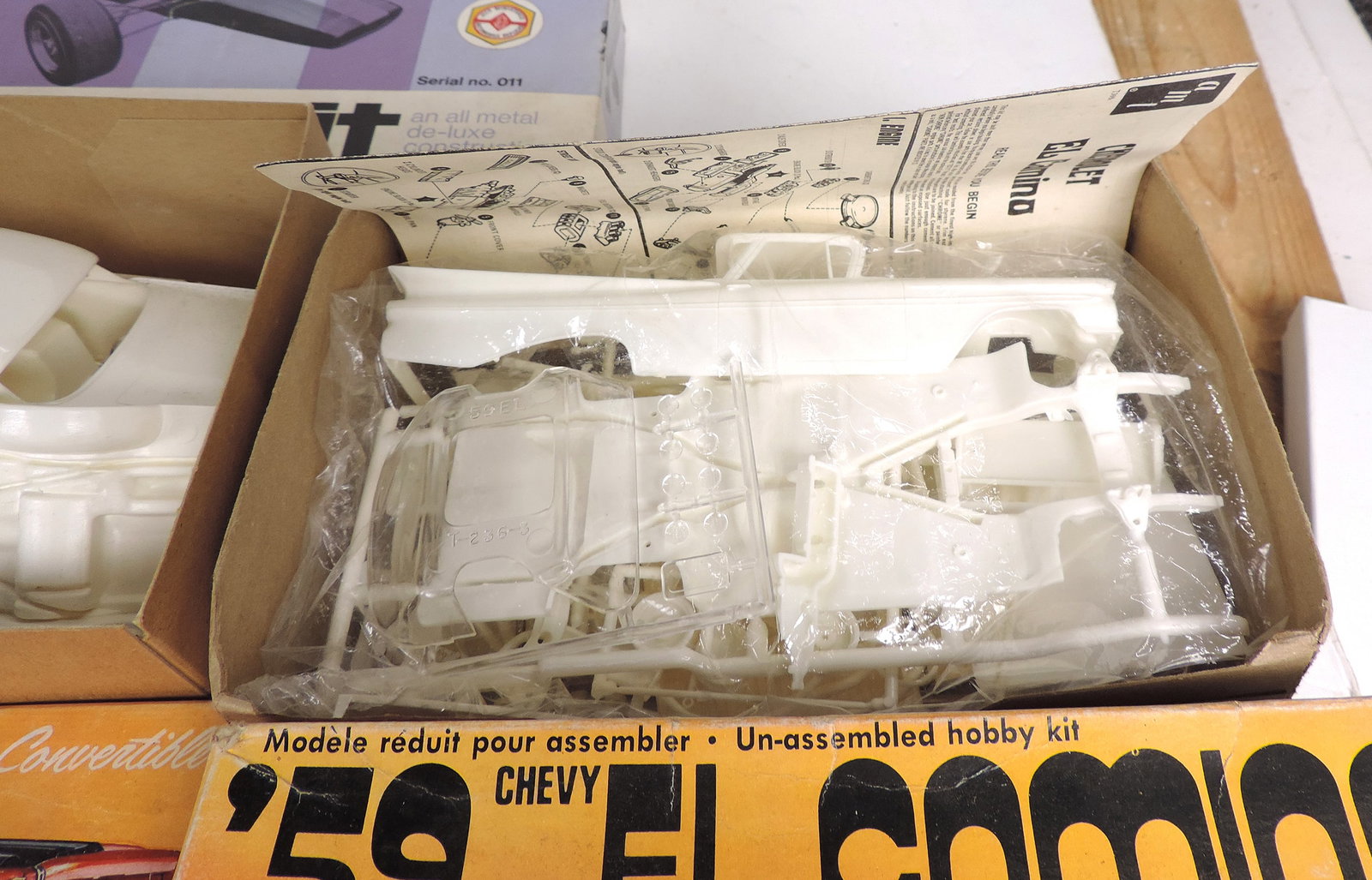 Toy Scale Model Kits (10), includes Fire Chief, Ford Lotus, 1937 Chevy, 1957 Chevrolet H.T. The G... - 3