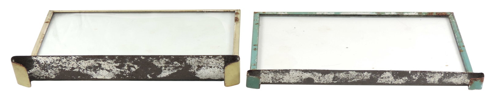 Cigar Box Glass Display Lids (2), Havana Ribbon It's Ripe Tobacco/A Bayuk Product, Perfecto Extra - 2