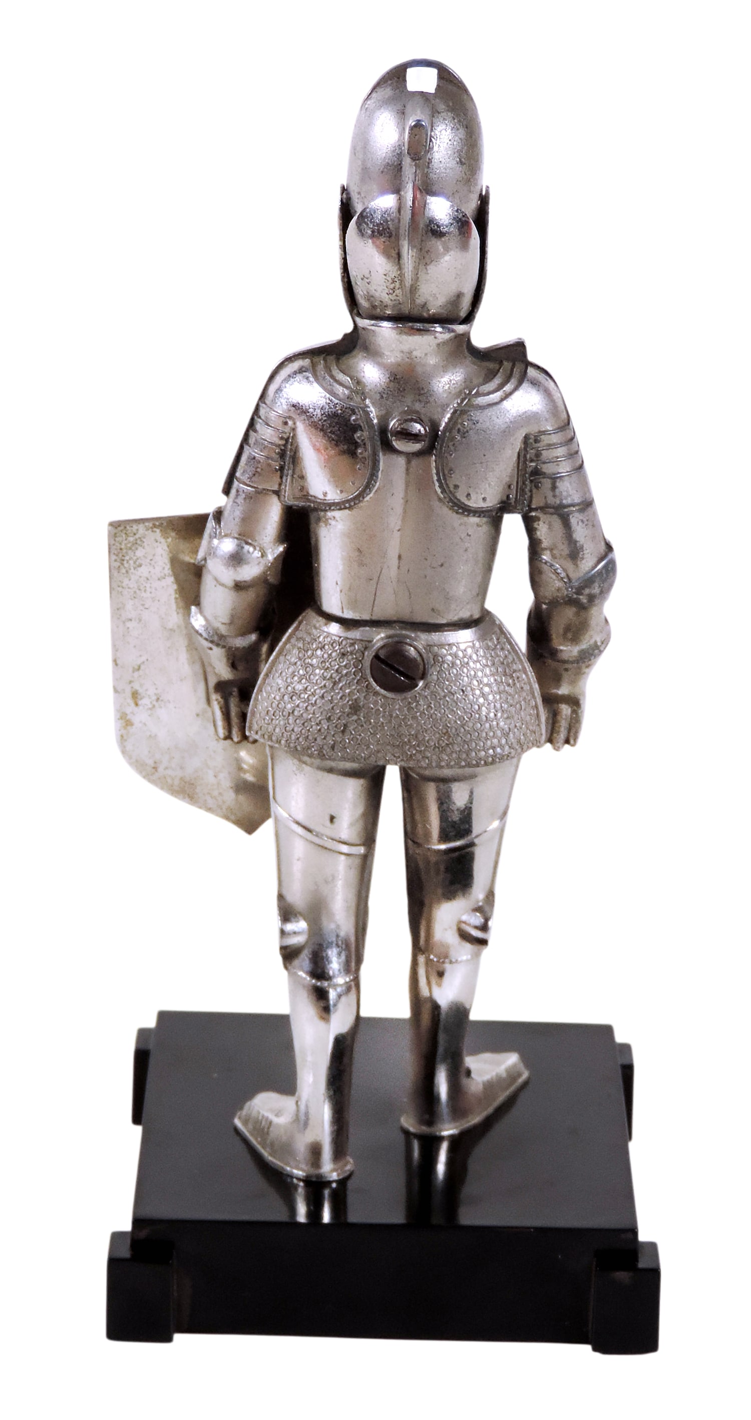 Weltzunder Medieval Knight Table Lighter, Mfgd by Kremer & Bayer, shield features a distinct U.S.... - 3