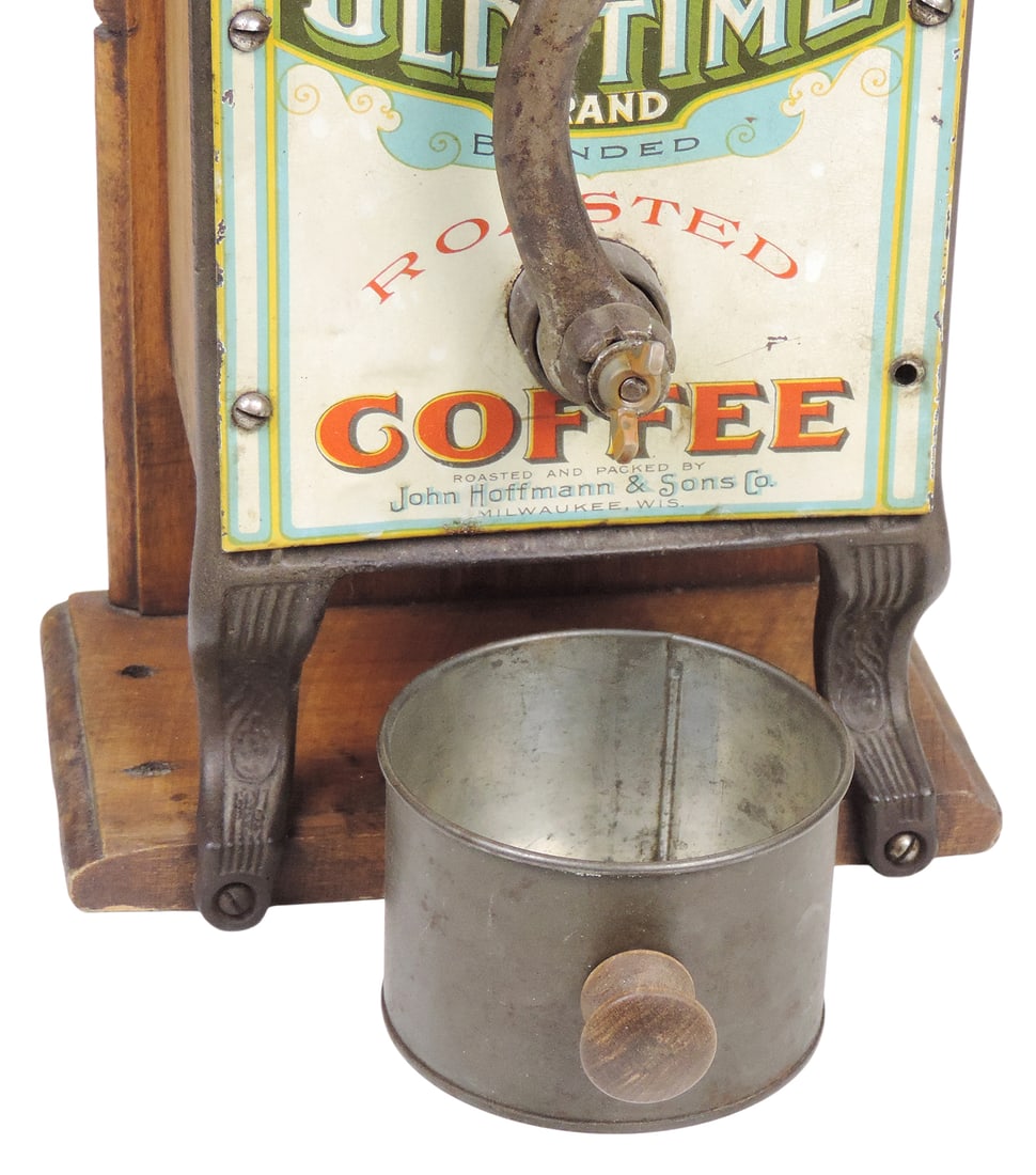 Hoffmann's Roasted Coffee Grinder, roasted and packed by John Hoffmann & Sons, Co., Milwaukee, Wi... - 4