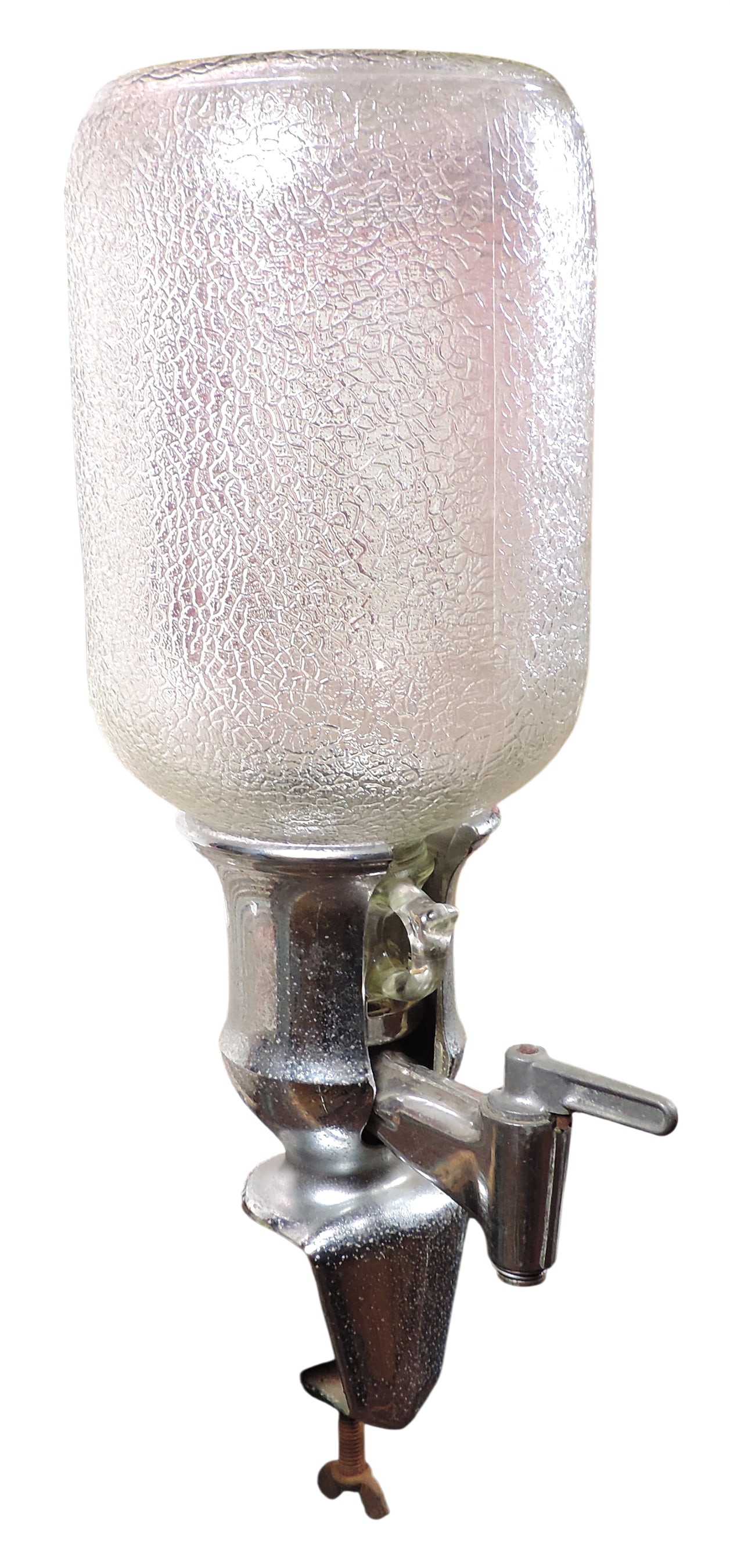 Nesbitt's Fountain Syrup Dispenser, clamps to counter, bottom embossed 7 I 0 Patent No 2091518 ... - 2