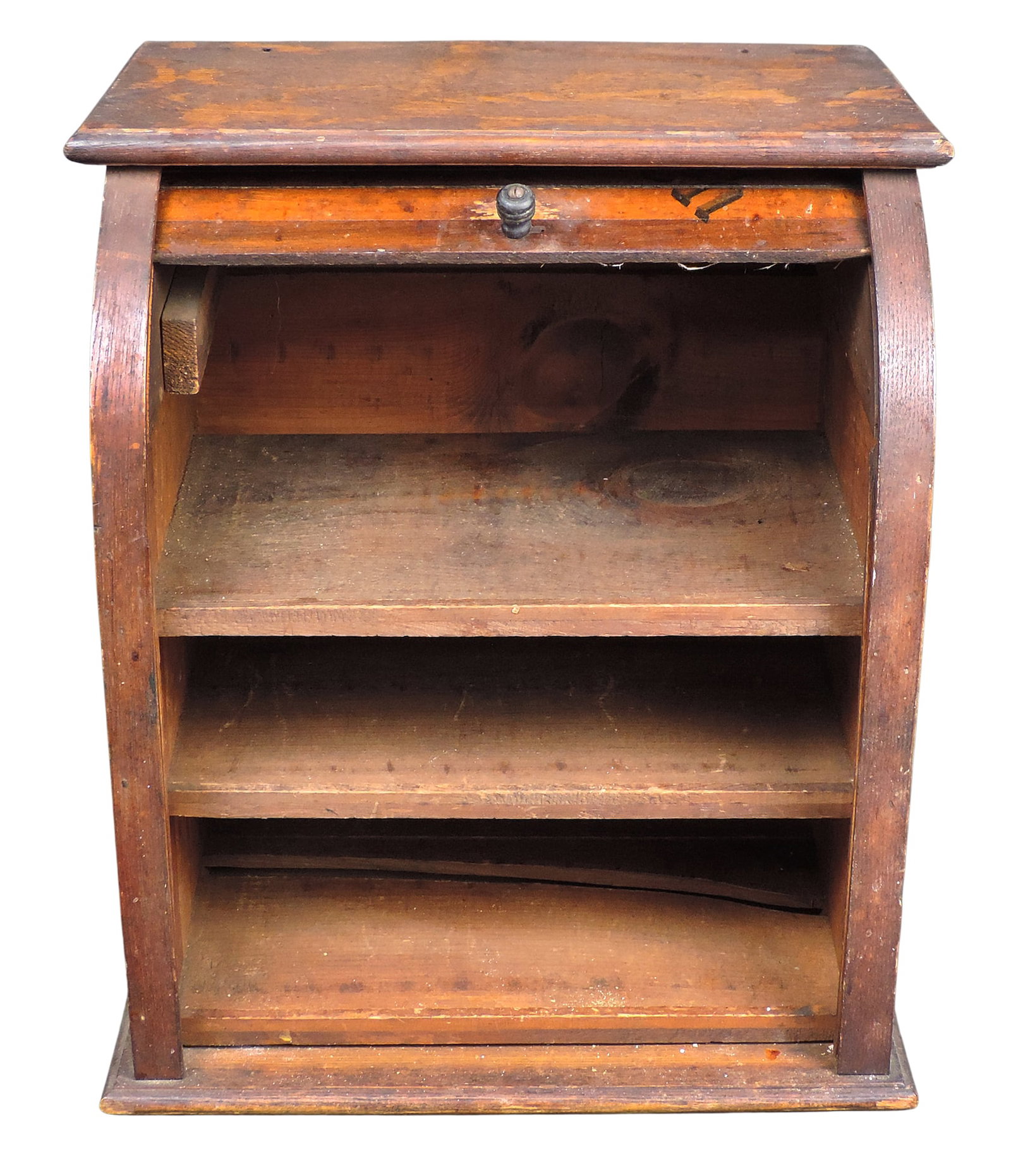 Country Store, Jacquot's Genuine French Countertop Display, tambour door (roll-top) design for me... - 3