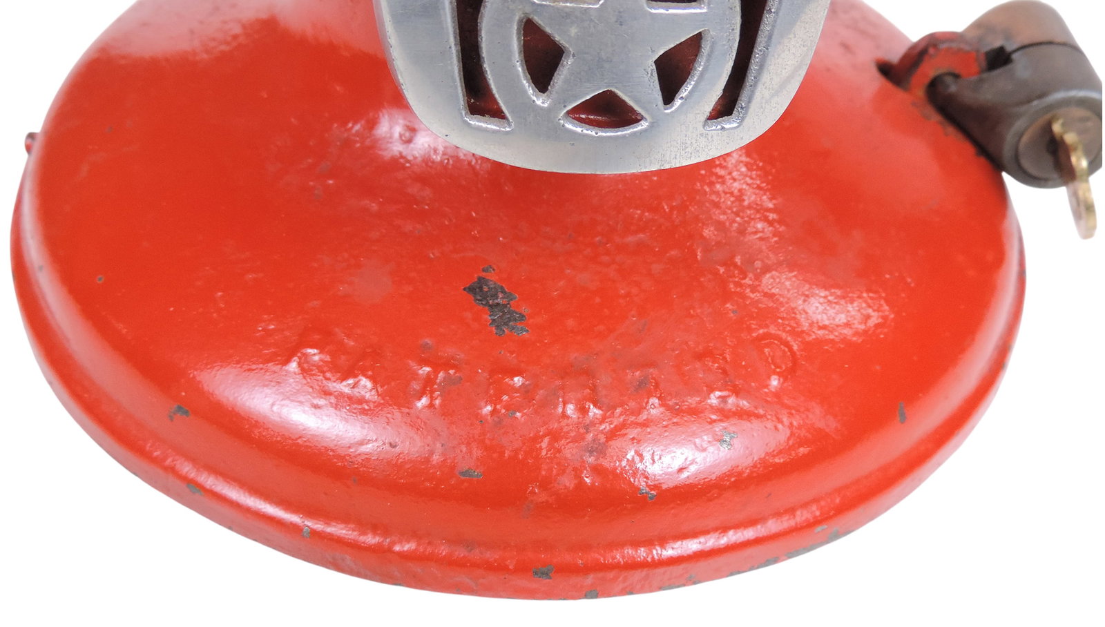Coin-Operated Columbus Model "A" Vendor w/slug rejector, decal instructs the user: One Penny Here... - 4