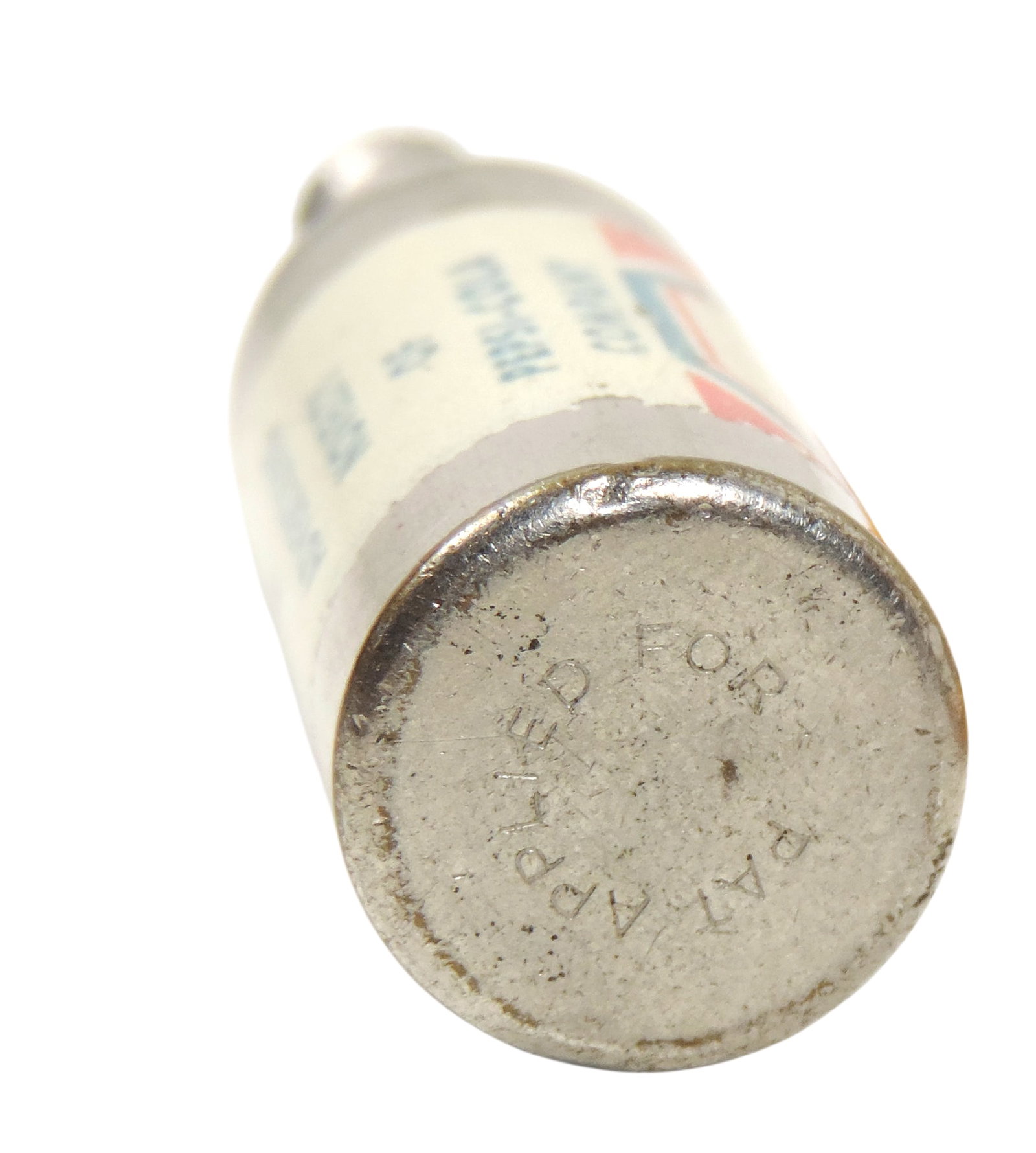 Pepsi:Cola Double-Dot Lighter, c.1930's, all metal w/unused wick, Exc untested cond, H 2 5/16 in. - 3