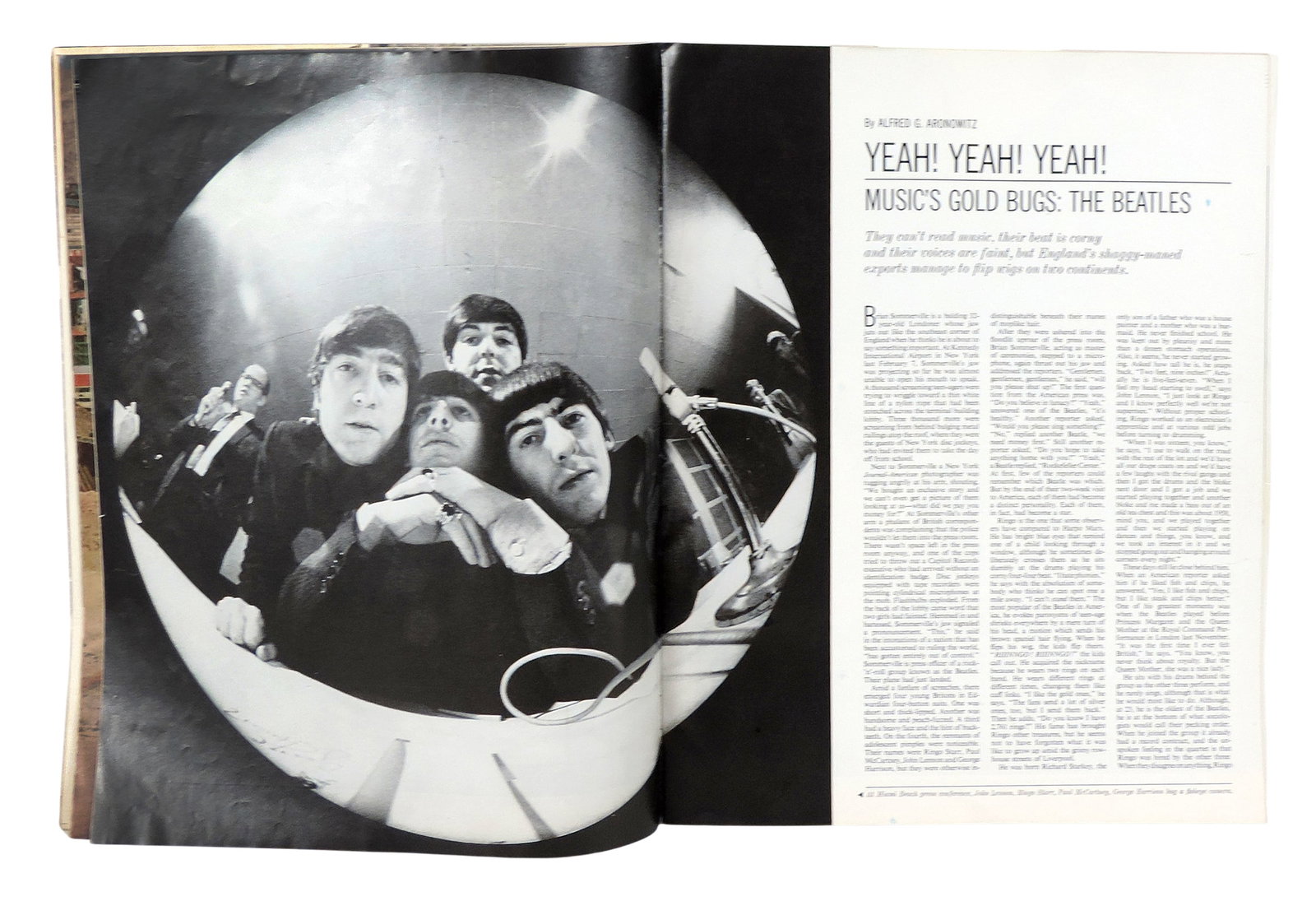 The Beatles Saturday Evening Post March 21, 1964, Exclusive Original Beatle Fiction by John, 9 pg... - 3