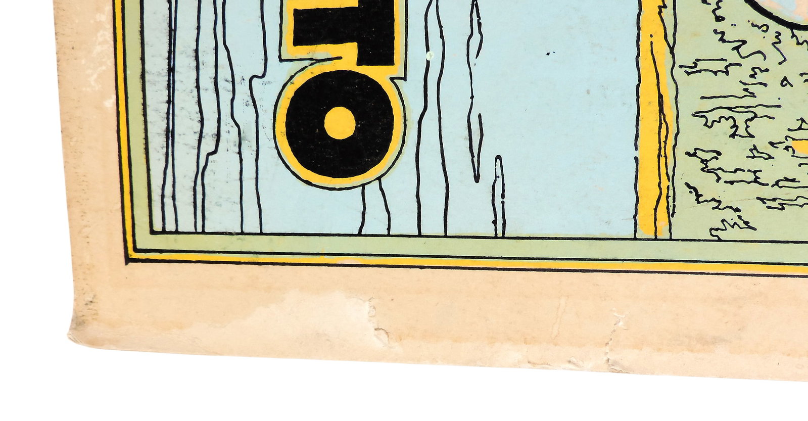 Clyde Beatty-Cole Bros. Combined Circus Sign, cardstock, features Big Otto the hippopotamus who s... - 3