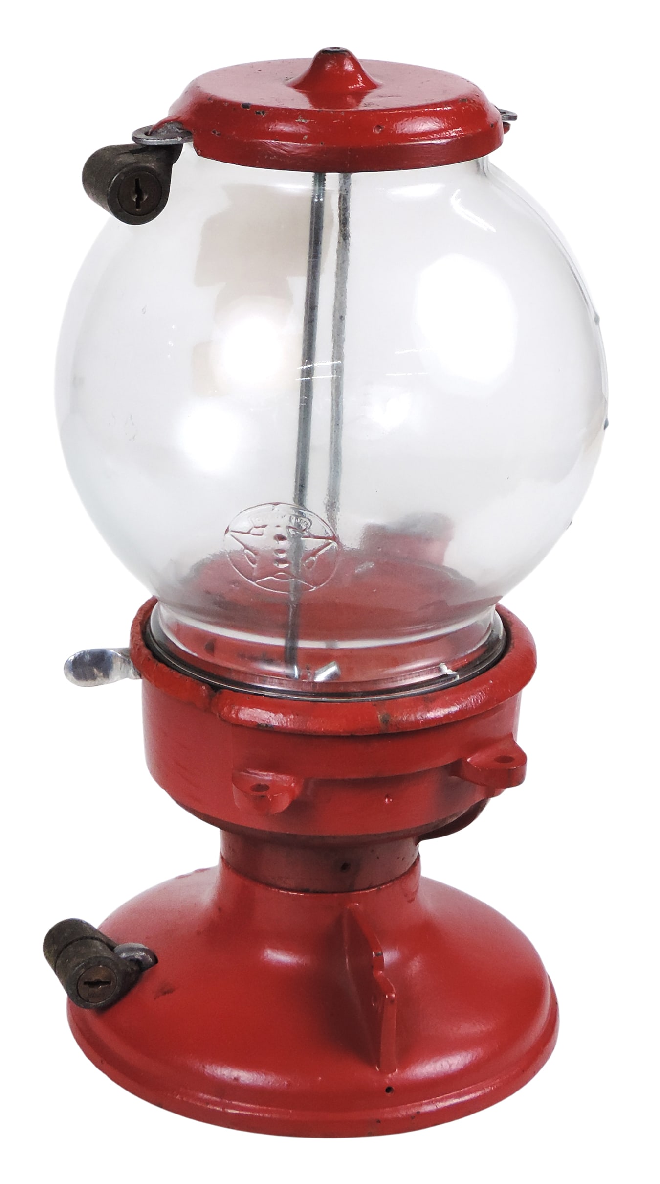 Coin-Operated Columbus Model "A" Vendor, orig water-slide decal You'll like these Fresh Salted Nuts - 2