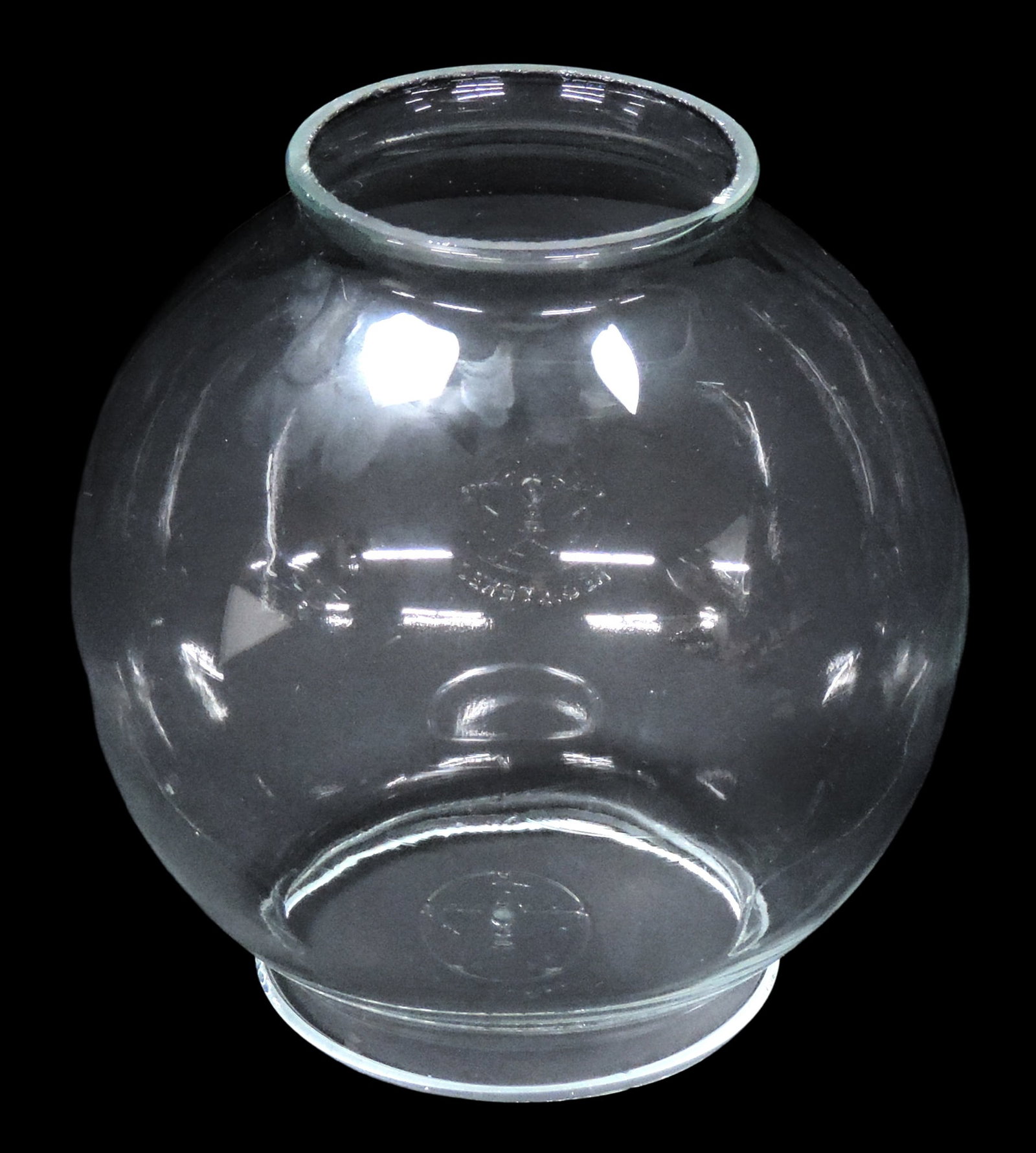 Coin-operated, Columbus Vendor Glass Globe, features the iconic raised Columbus circle emblem enc... (1 of 3)
