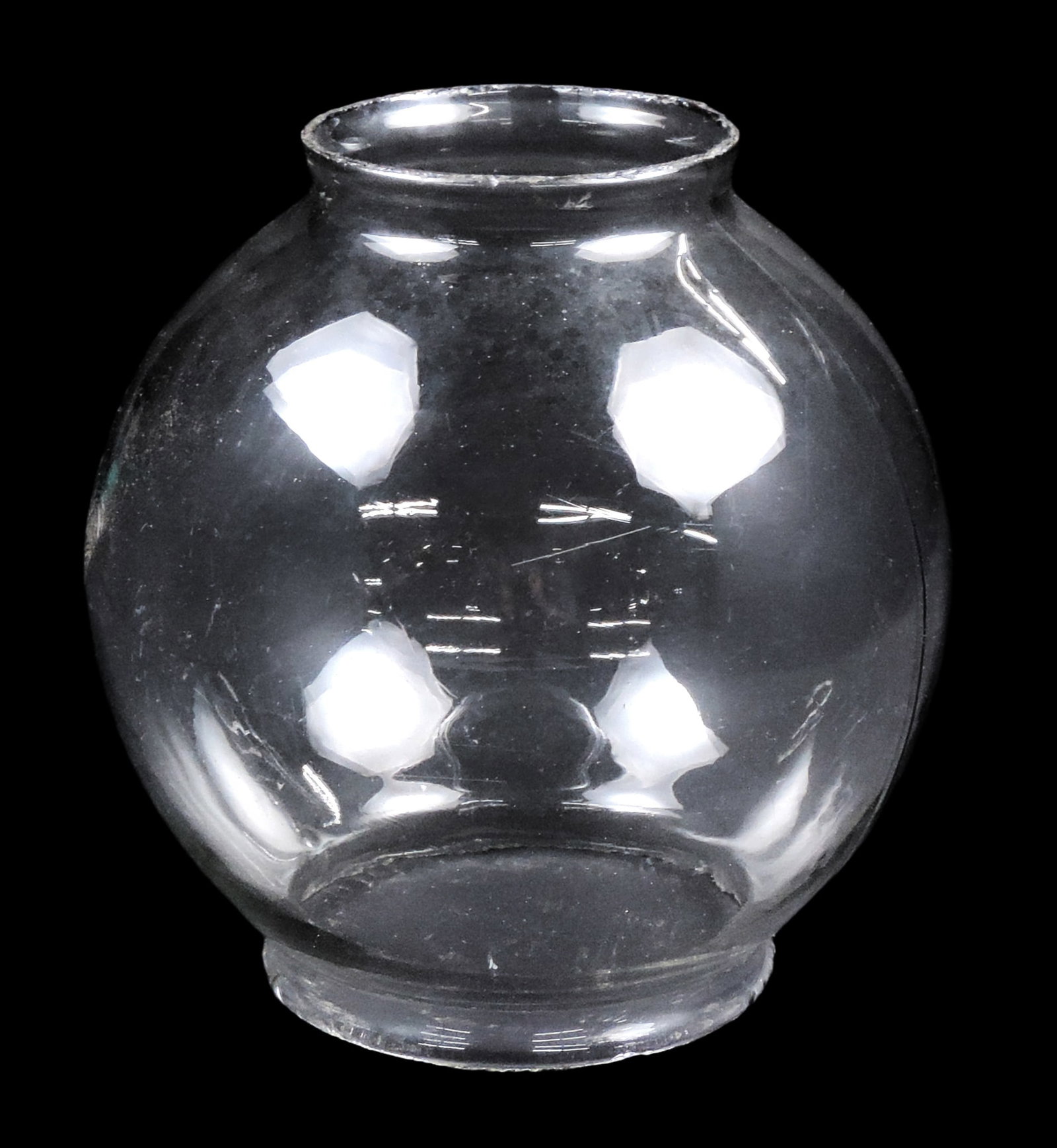 Coin-operated, Unmarked Vendor Glass Globe, during the mid 1900s companies like Oak, Northwestern... (1 of 1)