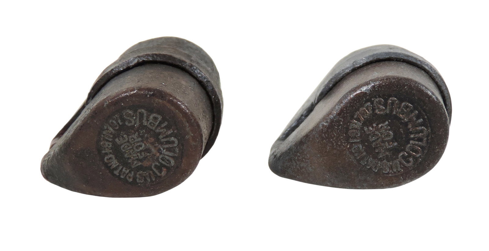 Barrel Locks (2), primarily used in the 1920-30s for securing gum-ball or peanut vending machines... - 3