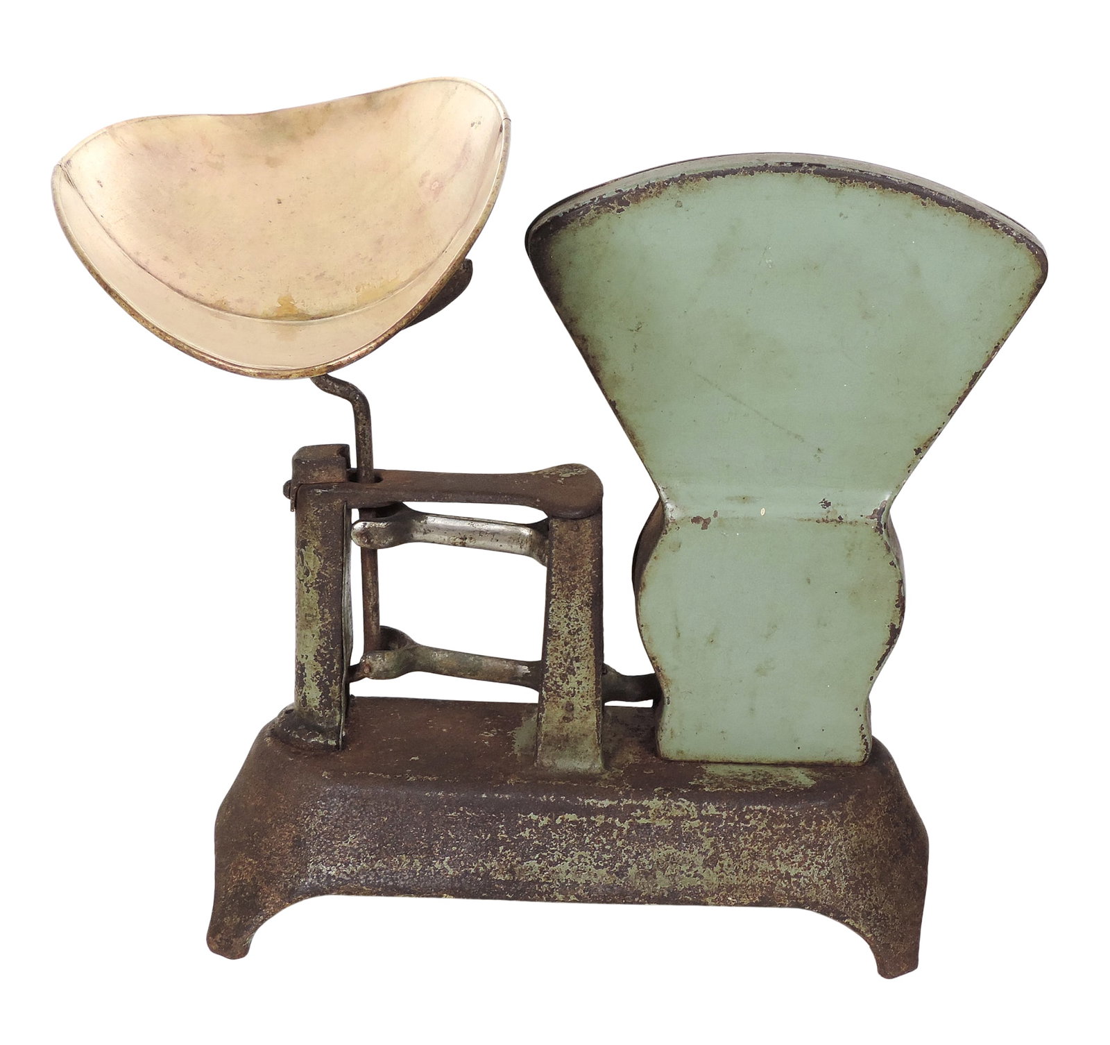 National Store Specialty Company Confectionery Countertop Scale, Lancaster, PA, cast iron w/patri... - 2
