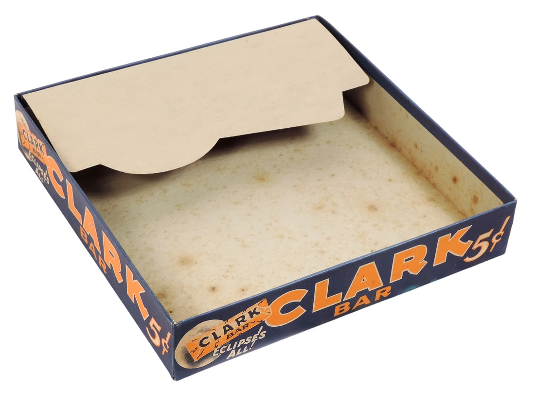 Clark Candy Bar Display Box, Eclipses All!, made only by The D.L. Clark Co., Pittsburgh, PA, Worl... - 4