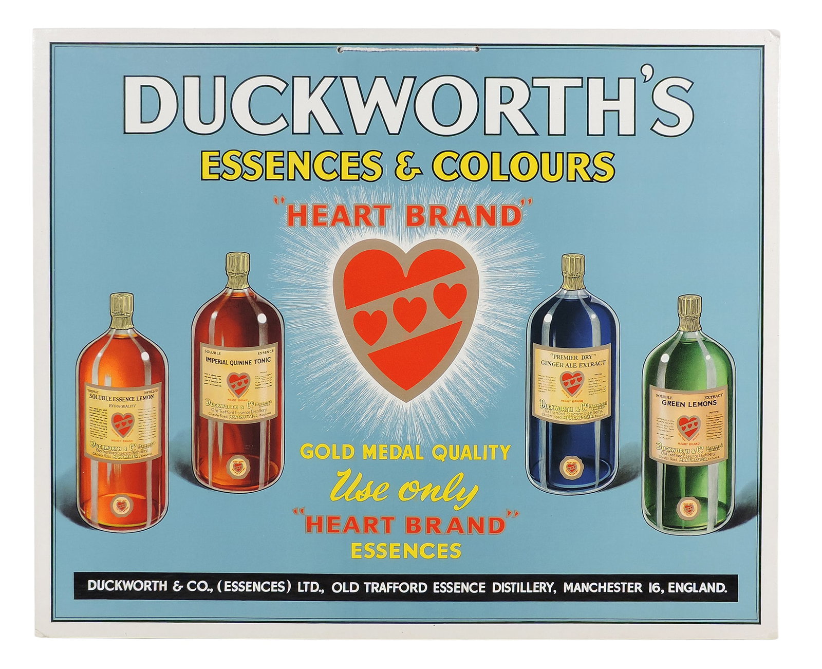 Duckworthâ€™s Point-of-Sale Display Sign, Duckworthâ€™s Essences & (1 of 2)