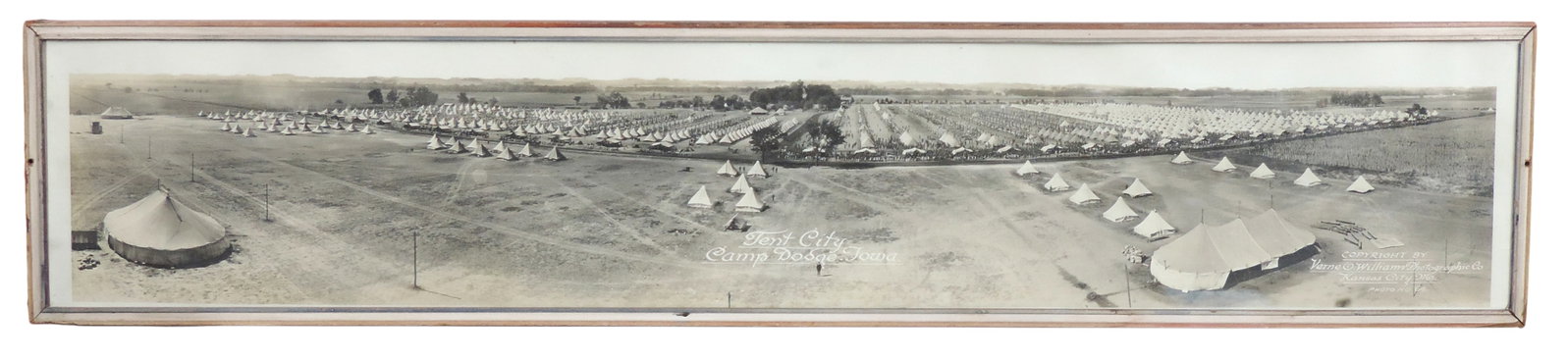 Military Yardlong Print, Tent City, Camp Dodge, Iowa, copyright by Vern G. Williams Photography C... (1 of 1)