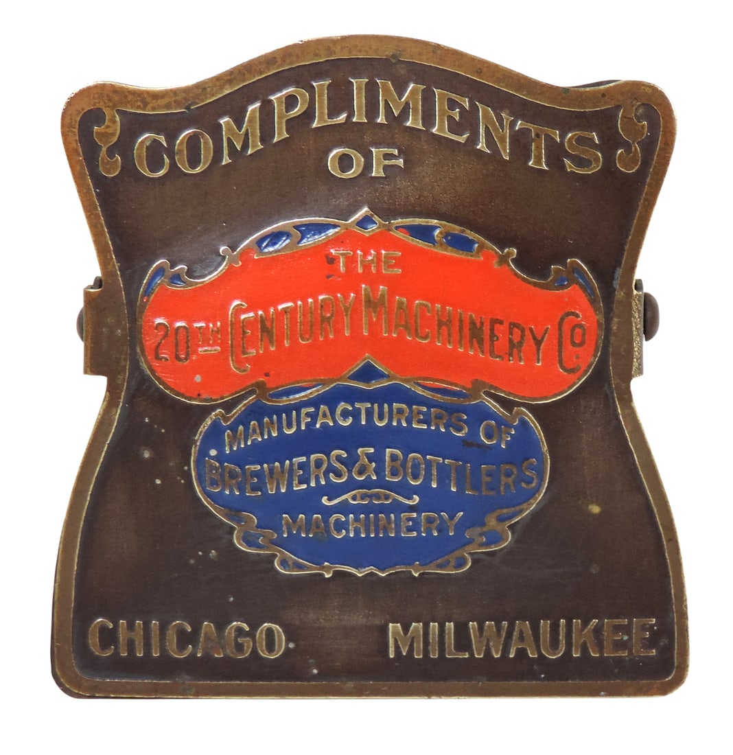 Advertising Clip, The 20th Century Machinery Co., Manufacturers of Brewers & Bottlers Machinery, ... (1 of 1)