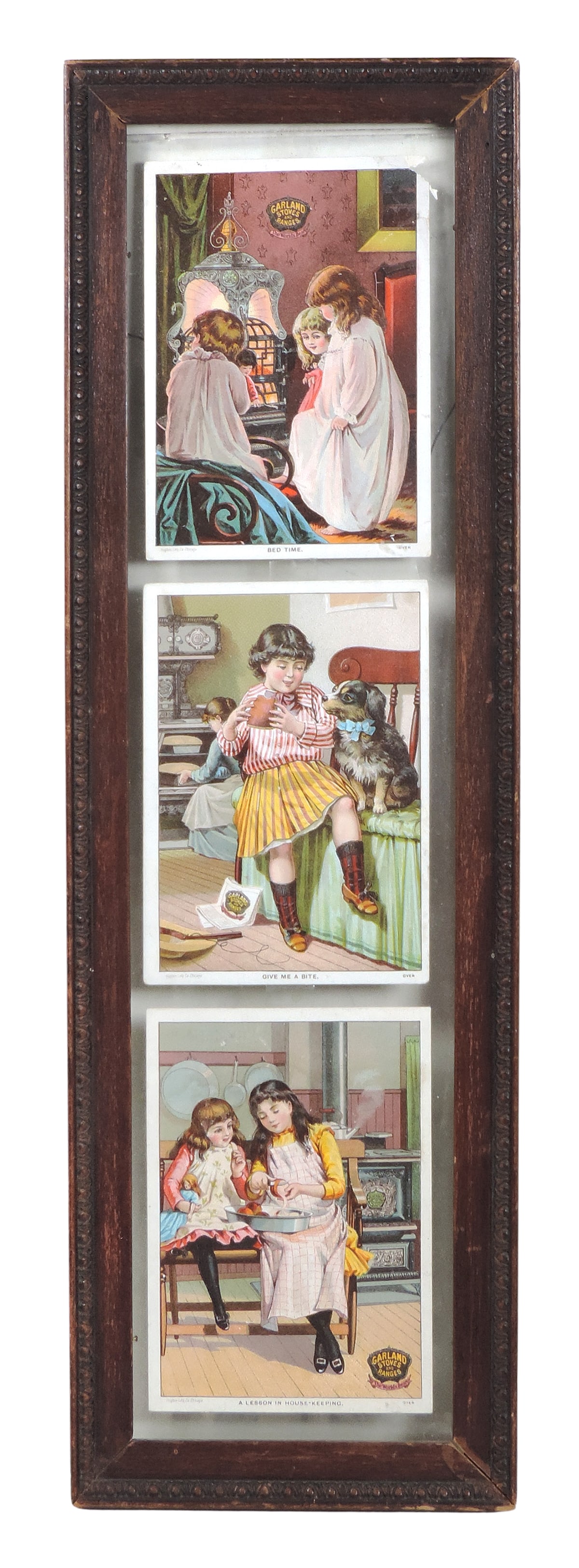 Victorian Trade Cards (3), Garland Stoves & Ranges, The Michigan Stove Company, Art-Garland, Fami... (1 of 2)