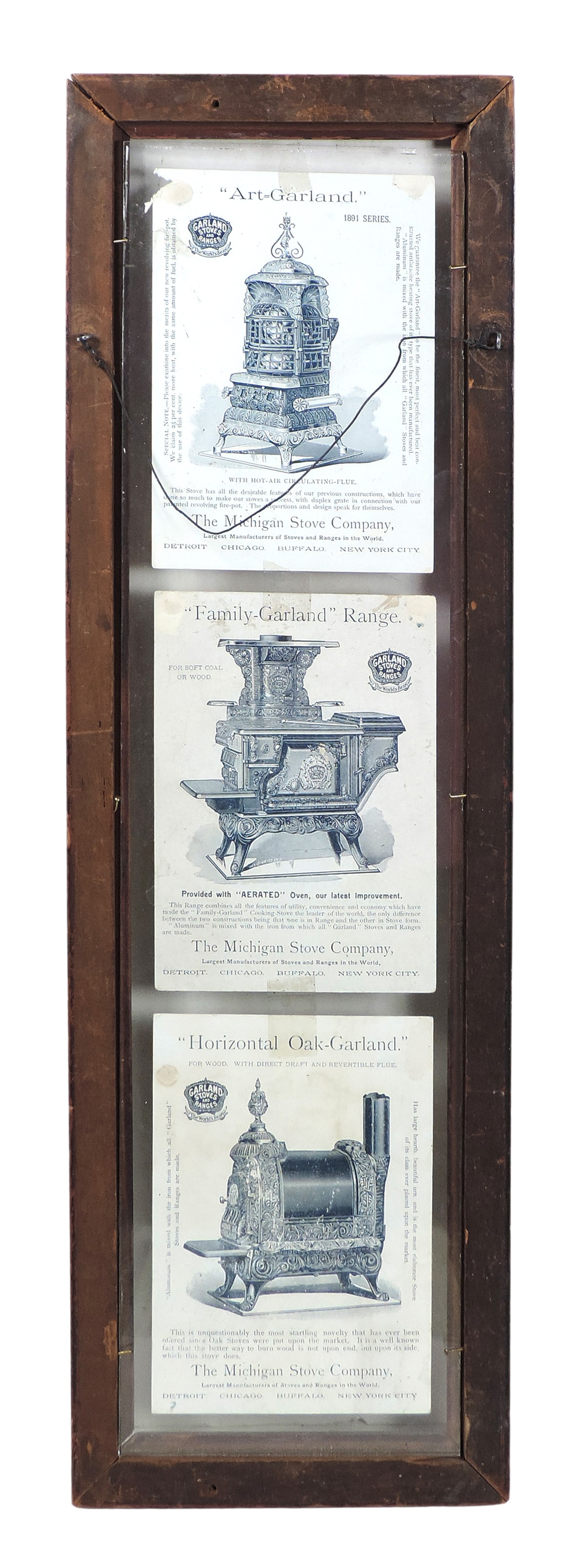 Victorian Trade Cards (3), Garland Stoves & Ranges, The Michigan Stove Company, Art-Garland, Fami... - 2