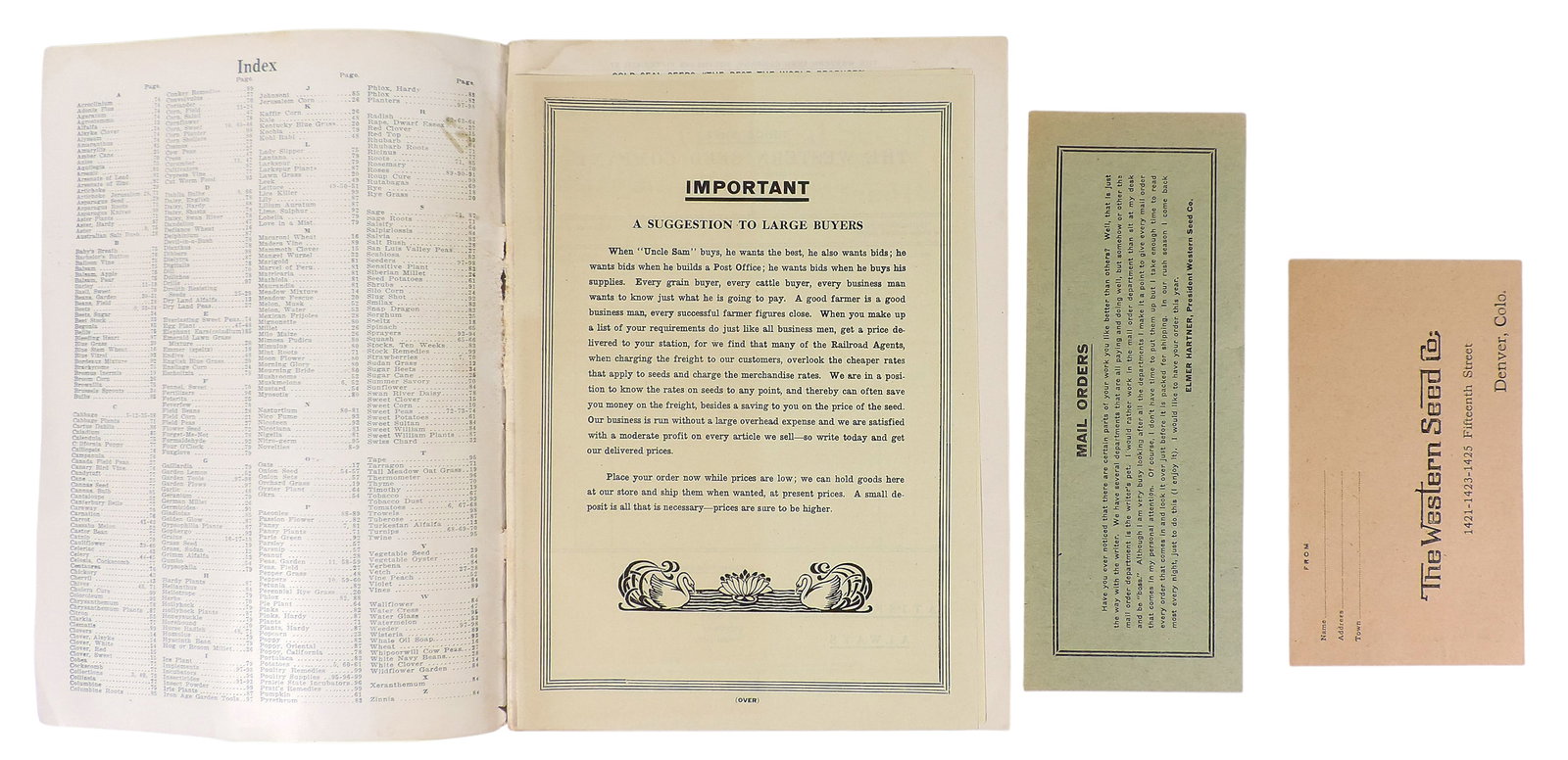 The Mayflower & The Western Seed Co. Catalogues (2), February 1898, The Mayflower, Floral Park, N... - 2