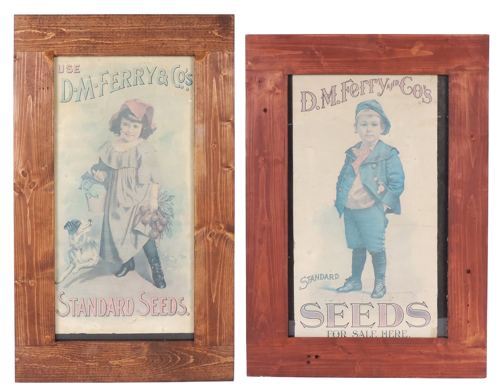 D.M. Ferry & Co's Standard Seeds Posters (2), founded in Detroit, Michigan, D.M. Ferry & Co. bec... (1 of 1)
