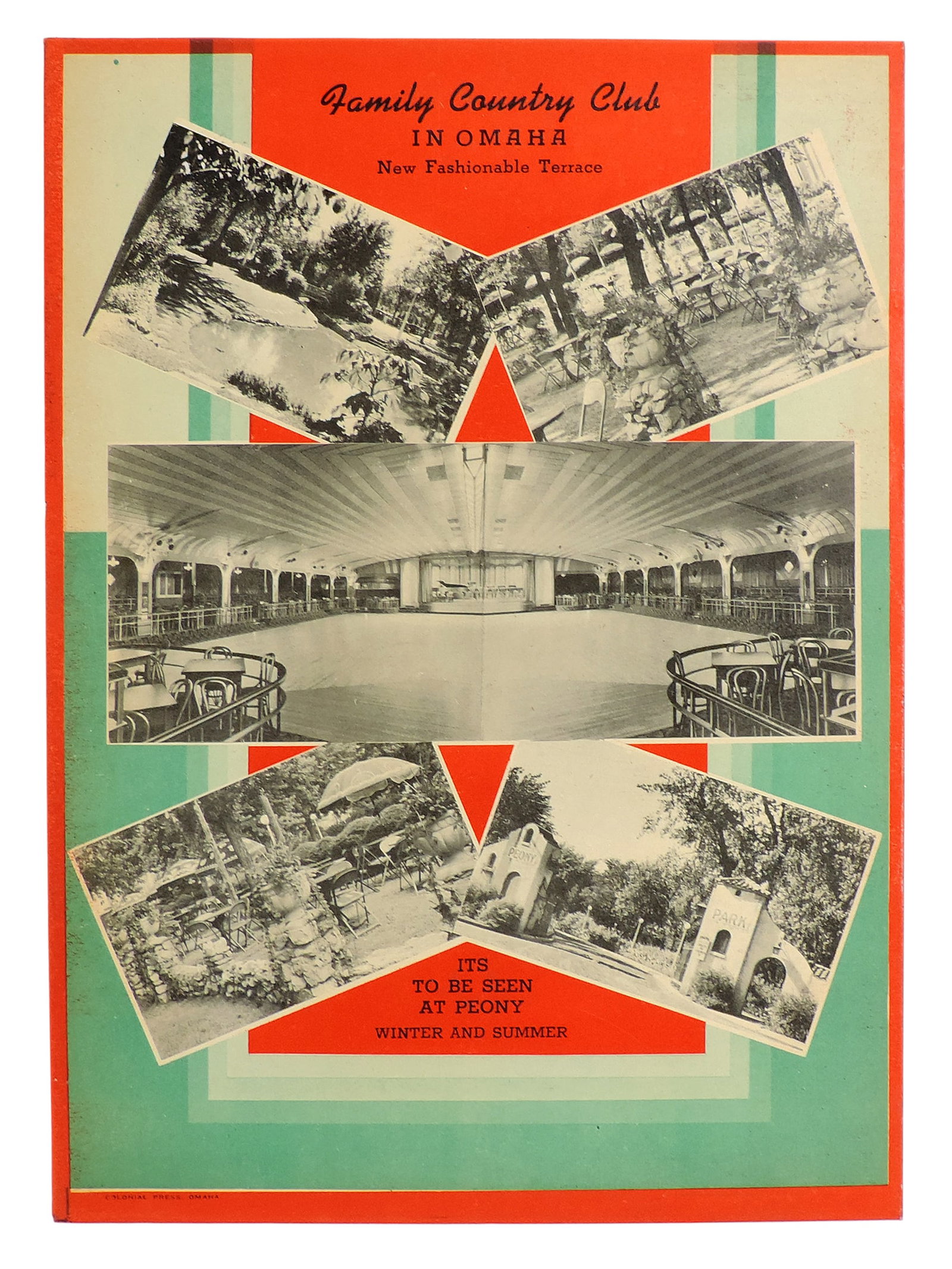 Omaha Peony Park, Royal Grove & Terrace Menus (6), Omaha, Nebraska, commemorating its 25th Annive... - 3