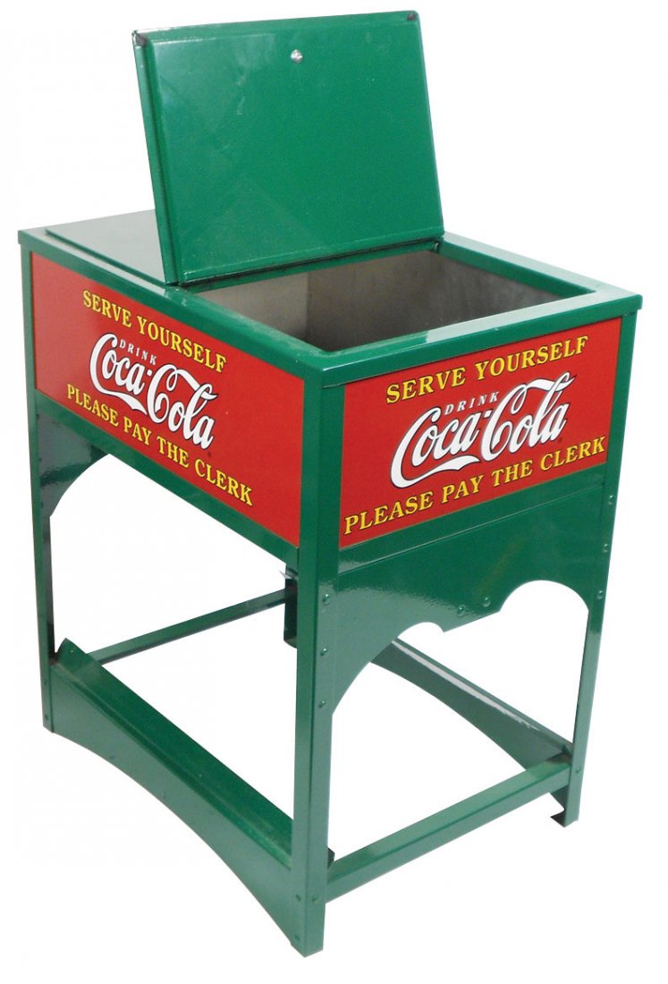 CocaCola cooler, replica of the 1933 Glascock Nov 01, 2013 Rich