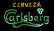 Breweriana neon sign, "Cerveza Carlsberg," NOS cond,