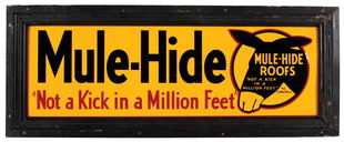 Mule Hide Roofs Advertising Clock Nov 19 2011 Pook Pook Inc With Noel Barrett In Pa