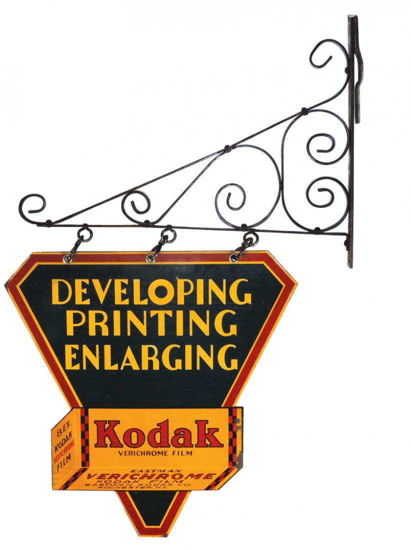 Advertising sign, Kodak Verichrome