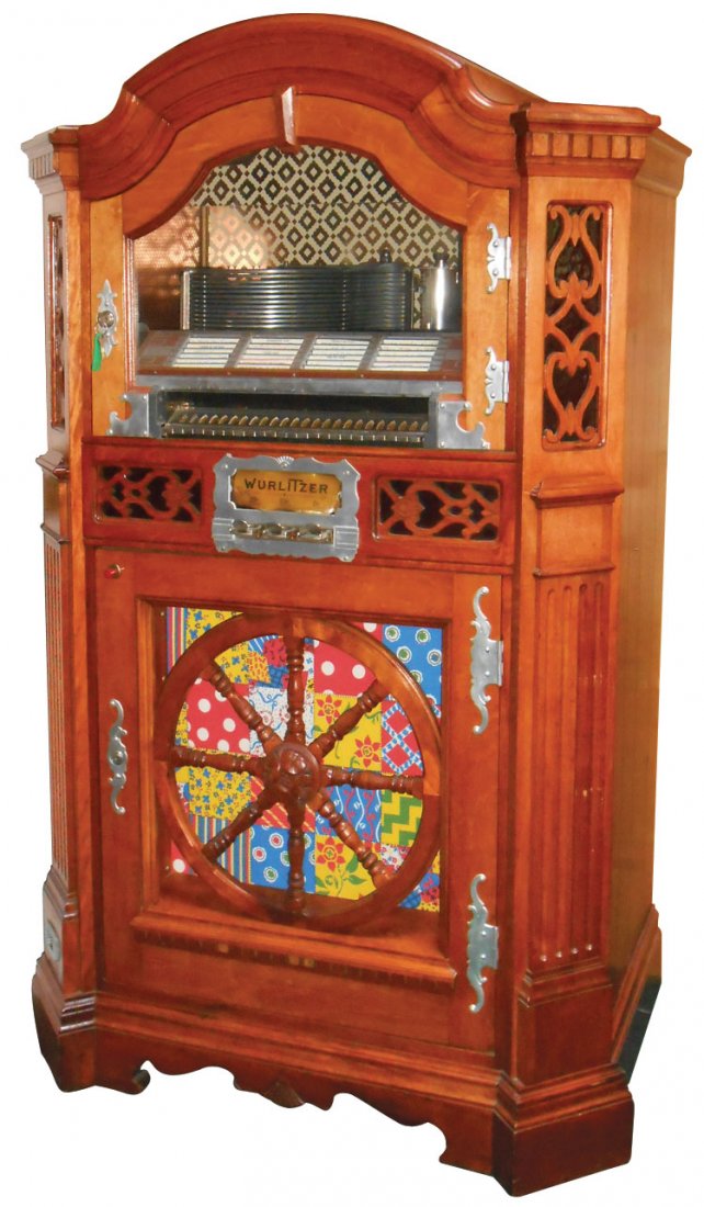 Coinoperated jukebox, Wurlitzer, Model 780, all orig,