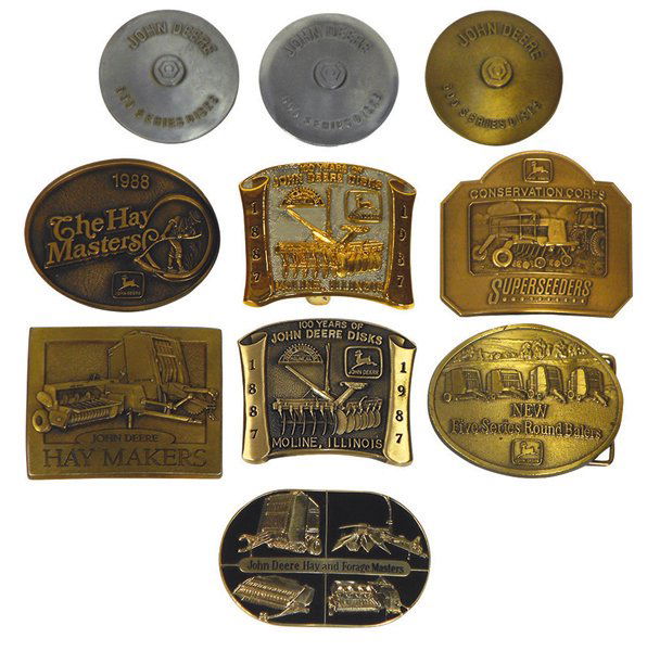 john deere belt buckles for sale