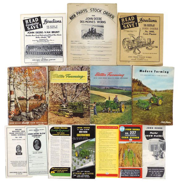 John Deere Van Brunt Tools 3 Part No A172 L H Jul 18 2015 Rich Penn Auctions In Ia