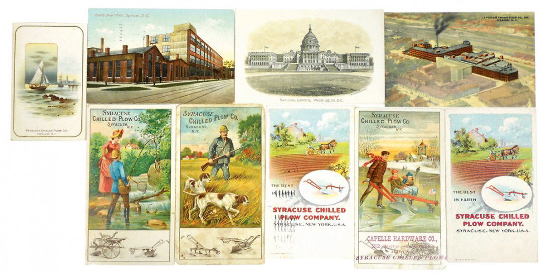 John Deere Syracuse Chilled Plow Co. post cards & (1 of 1)