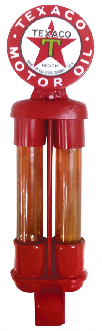 Petroliana, Texaco lubester top w/double-sided (1 of 1)