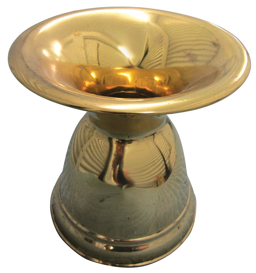 Tobacciana, spittoon, brass, c.1910, VG orig cond, 10"H: Tobacciana, spittoon, brass, c.1910, VG orig cond, 10"H x 9.5"Dia.
