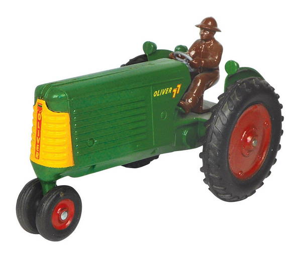 Farm Toy, Oliver 77 Tractor, Slik Toy 1948, 1/16