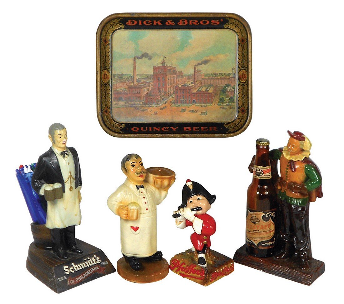 Breweriana (5), serving tray, Dick & Bros. Quincy Beer (1 of 1)