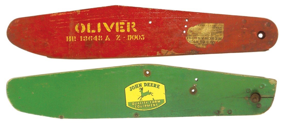Farm swath boards (2), John Deere & Oliver (partial (1 of 1)