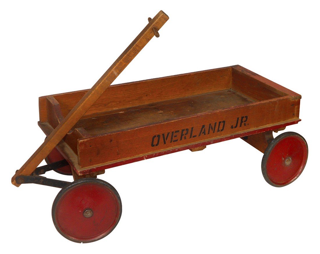 Child's wagon, Overland Jr., made by Hunt, Helm, Farris (1 of 1)