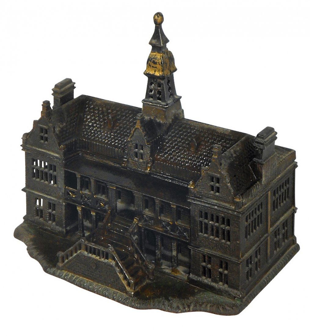 Still bank, Palace, mfgd by Ives, 1885, cast iron, VG+ (1 of 1)
